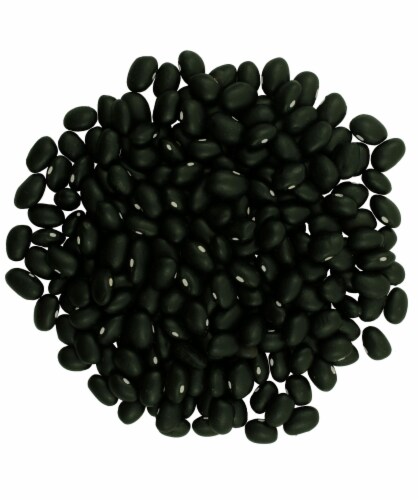 Clear Creek Black Beans, Dry, 4 LBS Re-Sealable Kraft Bag Perspective: back