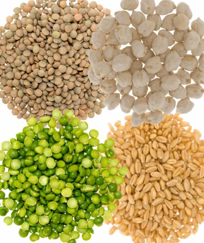 Palouse Brand Soft White Wheat Berries, 4 LBS Re-Sealable Bag Perspective: back