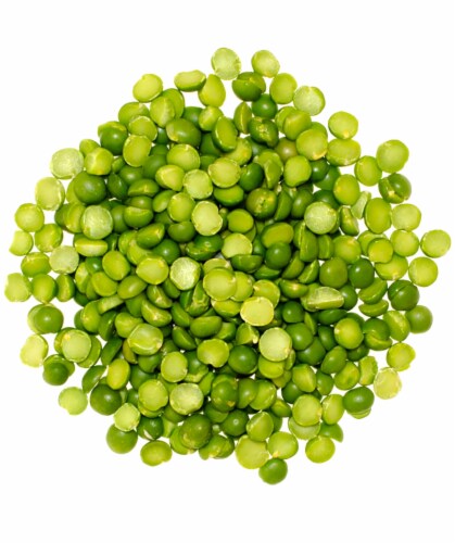Palouse Brand Green Split Peas, 12 LBS (3 - 4 LB Kraft Re-Sealable Bags) Perspective: back