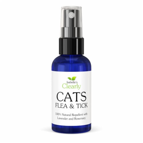 Clearly CATS, Flea and Tick Repellent for Cats Perspective: back