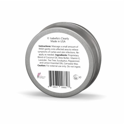 Clearly RASH, Anti-Fungal Healing Balm for Rash and Itch Relief Perspective: back