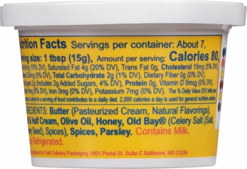 Old Bay® Honey Butter Perspective: back