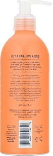 Hand in Hand Citrus Grove Liquid Hand Soap Perspective: back