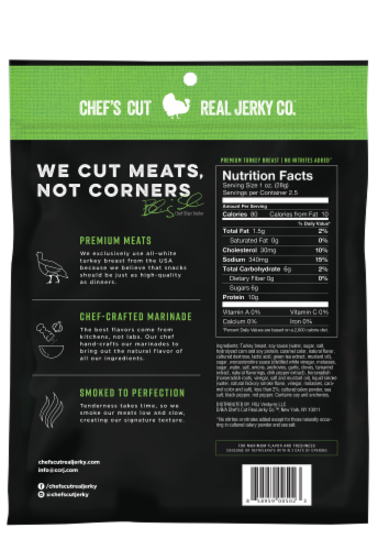 Chef’s Cut Real Teriyaki Original Recipe Turkey Jerky