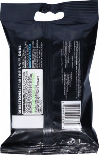 DUDE Wipes® Unscented Flushable Wipes Perspective: back