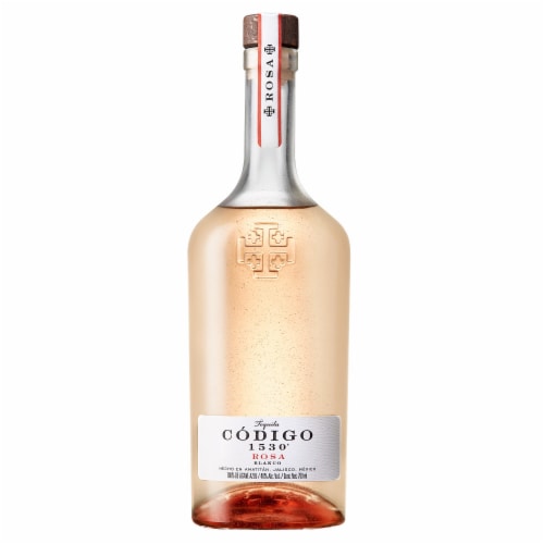 Codigo 1530 Tequila Blanco Rosa Perspective: back