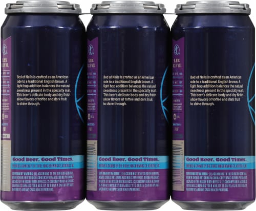 Hi-Wire Brewing Bed of Nails Brown Ale Perspective: back