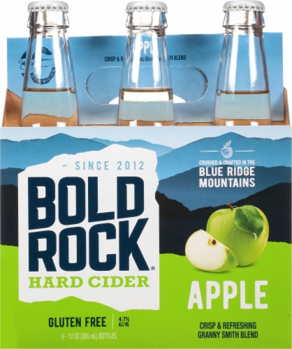 Bold Rock® Virginia Granny Smith Apple Hard Cider Perspective: back