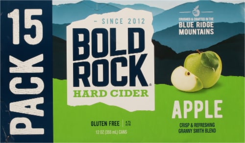 Bold Rock® Hard Apple Cider Perspective: back