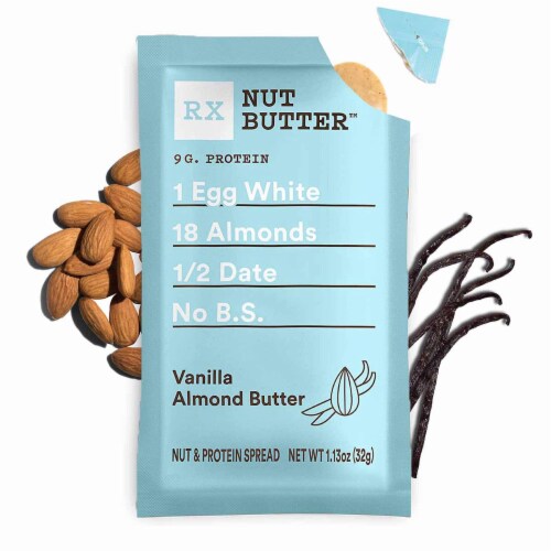 RX Nut Butter Vanilla Almond Butter Perspective: back