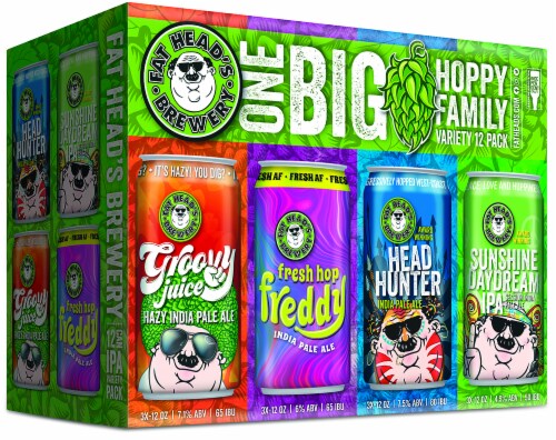 Fat Head's Brewery Variety Pack Perspective: back