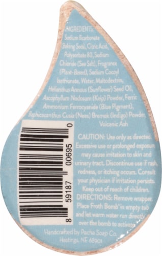 Pacha Soap Co. Sand & Sea Froth Bomb Perspective: back
