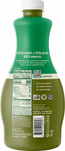 Suja Organic Mighty Dozen Cold Pressed Juice Drink Perspective: back