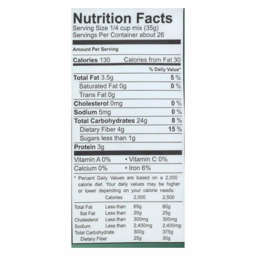 Cup4Cup™ Gluten Free Wholesome Flour Perspective: back