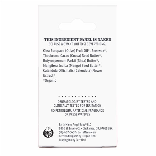 Earth Mama® Organic Nipple Butter Perspective: back