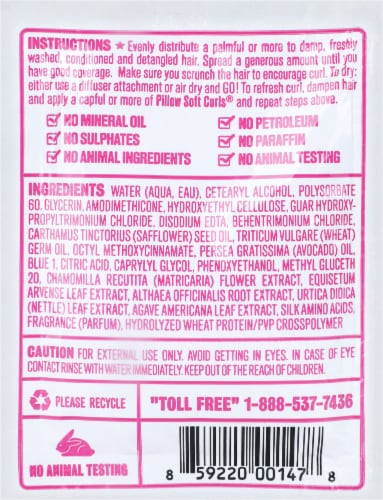 Miss Jessie's Pillow Soft Curls Styling Lotion Perspective: back