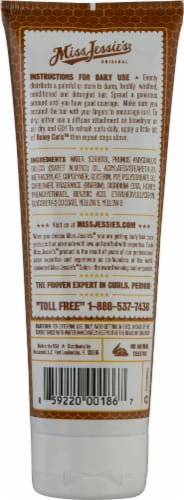 Miss Jessie's Honey Curls Sweet Almond Oil & Honey Hair Product Perspective: back