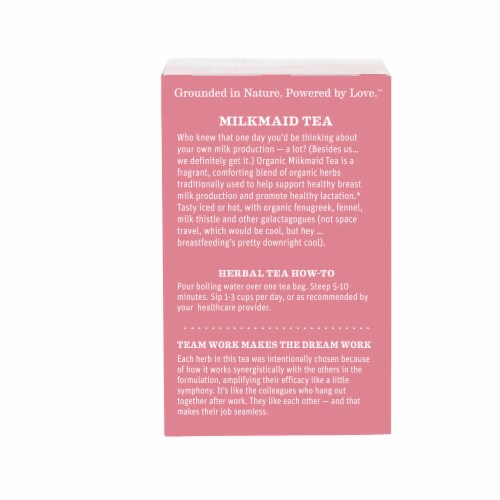 Earth Mama® Organic Milkmaid Tea Perspective: back