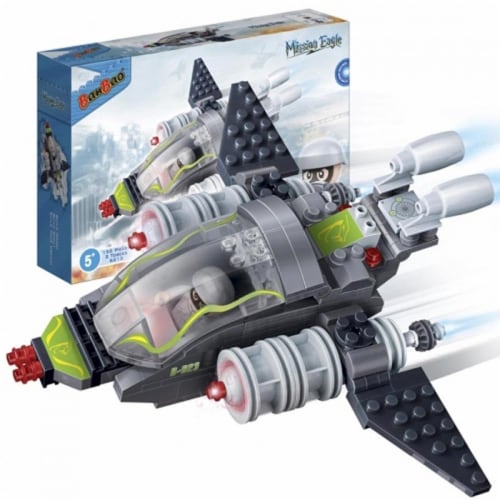 Combat Fighter (155 Pcs) Perspective: back
