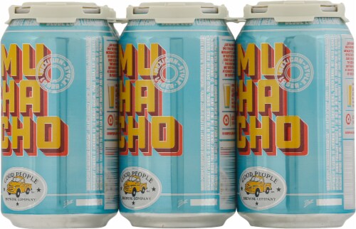 Good People Brewing Company Muchacho Mexican Style Lager Perspective: back