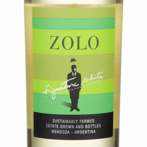 Zolo Signature Chardonnay Argentian White Wine Perspective: back