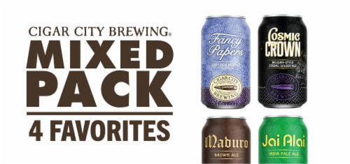 Cigar City Brewing® Craft Beer Mixed Pack Perspective: back