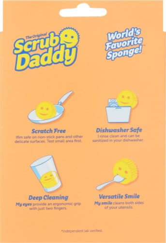Scrub Daddy Scratch Free FlexTexture Cleansing Pad MVP2014 Perspective: back