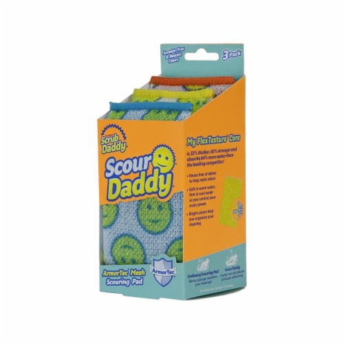 Scrub Daddy® Scour Daddy Mesh Scouring Pad Perspective: back