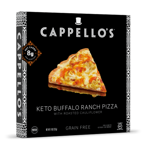 Cappello's Keto Buffalo Ranch Pizza Perspective: back