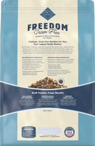 Blue freedom sales dog food puppy