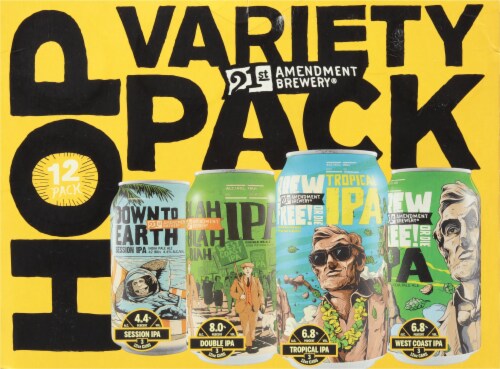 21st Amendment® Hop Variety Pack Perspective: back