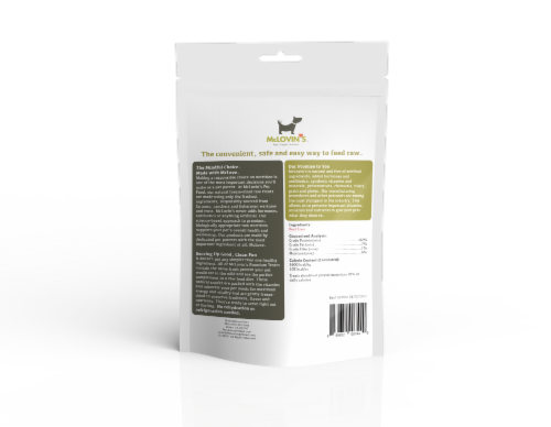 Beef Liver 100% Freeze-dried Premium Dog Treats Perspective: back
