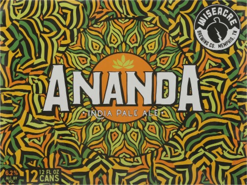 Wiseacre Brewing Co. Ananda India Pale Ale - IPA Perspective: back