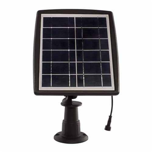 Gama Sonic Solar Flood Light with Bright White LEDs Perspective: back