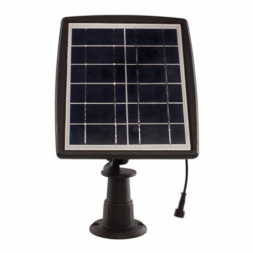 Gama Sonic Solar Flood Light with Warm White LEDs Perspective: back