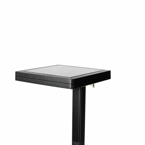Contemporary Square Solar Path Light with 3 Ground Stake Mounting Options Perspective: back