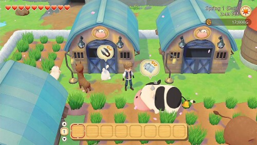 Story Of Seasons: Pioneer Of Olive Town (Nintendo Switch) Perspective: back
