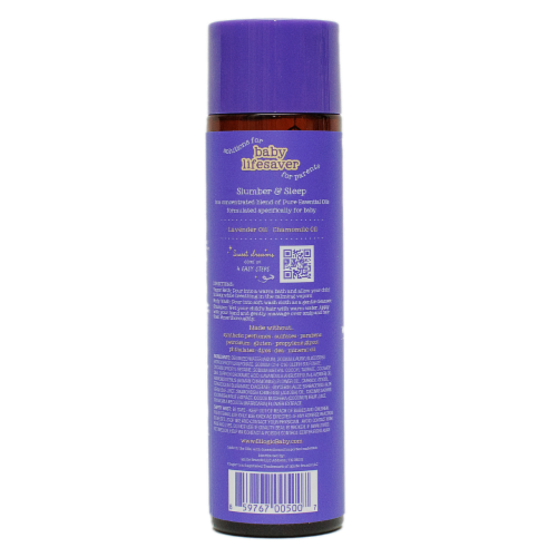Oilogic® Slumber & Sleep Essential Oil Vapor Bath Perspective: back