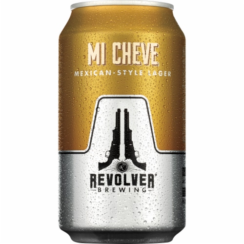Revolver Brewing Mi Cheve Mexican-Style Lager Perspective: back