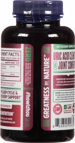 Zhou® Tart Cherry Extract + Celery Seed Perspective: back