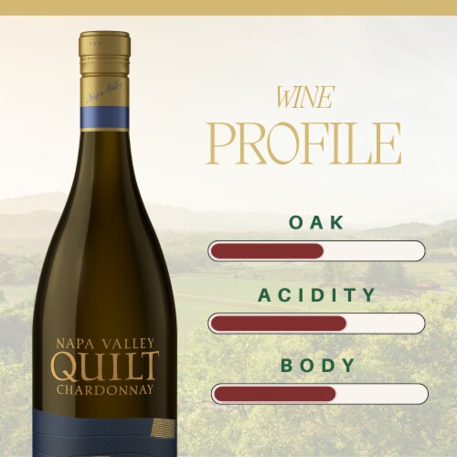 Napa Valley Quilt Chardonnay California White Wine, 750 ml Kroger