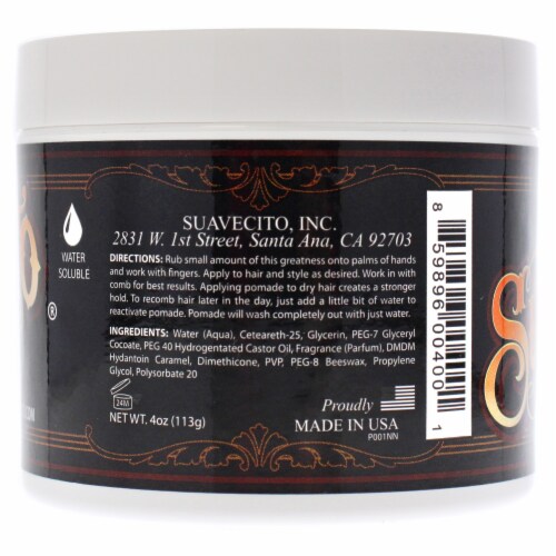 Original Pomade by Suavecito for Men - 4 oz Pomade Perspective: back