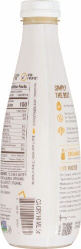 Three Trees® Organic Vanilla Bean Unsweetened Almondmilk Perspective: back