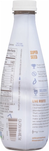 Three Trees® Organic Black Sesame Almondmilk Perspective: back