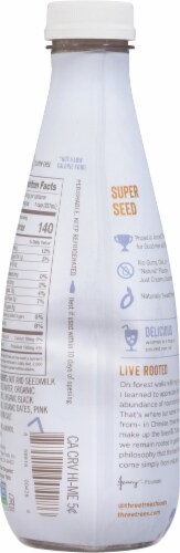 Three Trees® Organic Black Sesame Almondmilk Perspective: back