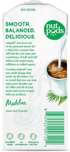 Nutpods Caramel Almond + Coconut Creamer Perspective: back