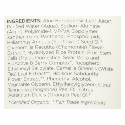 Andalou Naturals Sunflower And Citrus Style Gel Perspective: back