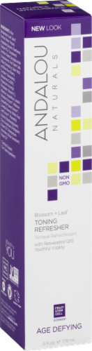 Andalou Naturals Blossom & Leaf Age Defying Toning Lotion Perspective: back