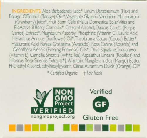 Andalou Naturals Purple Carrot and C Luminous Night Cream Brightening Perspective: back
