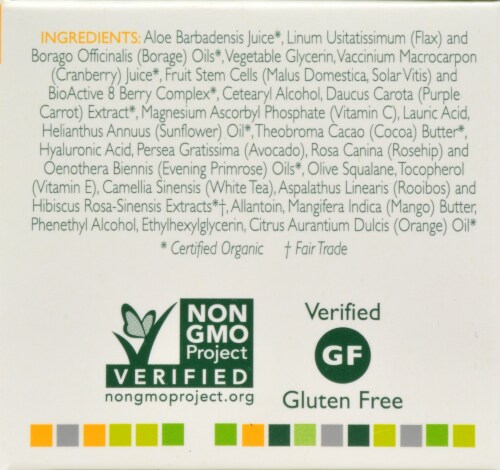 Andalou Naturals Purple Carrot and C Luminous Night Cream Brightening Perspective: back